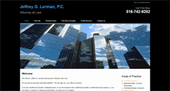 Desktop Screenshot of jeffreylerman.com